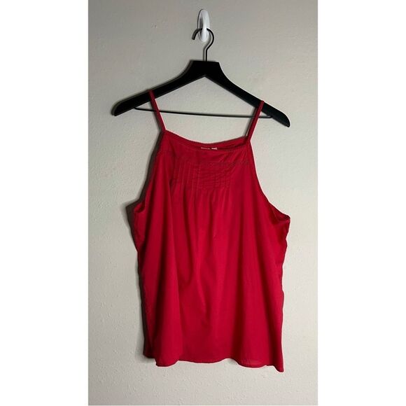Gap Red Cotton Apron Cami Size XL - Picture 1 of 7